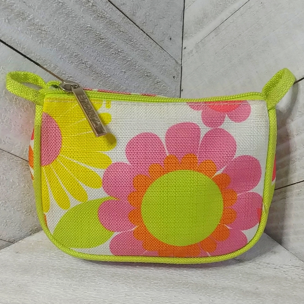 Clinique Mini Floral Makeup Bag